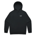 KUL ATT DET KÖRS · Pensel Hoodie · Bröst + Rygg – svart, framifrån